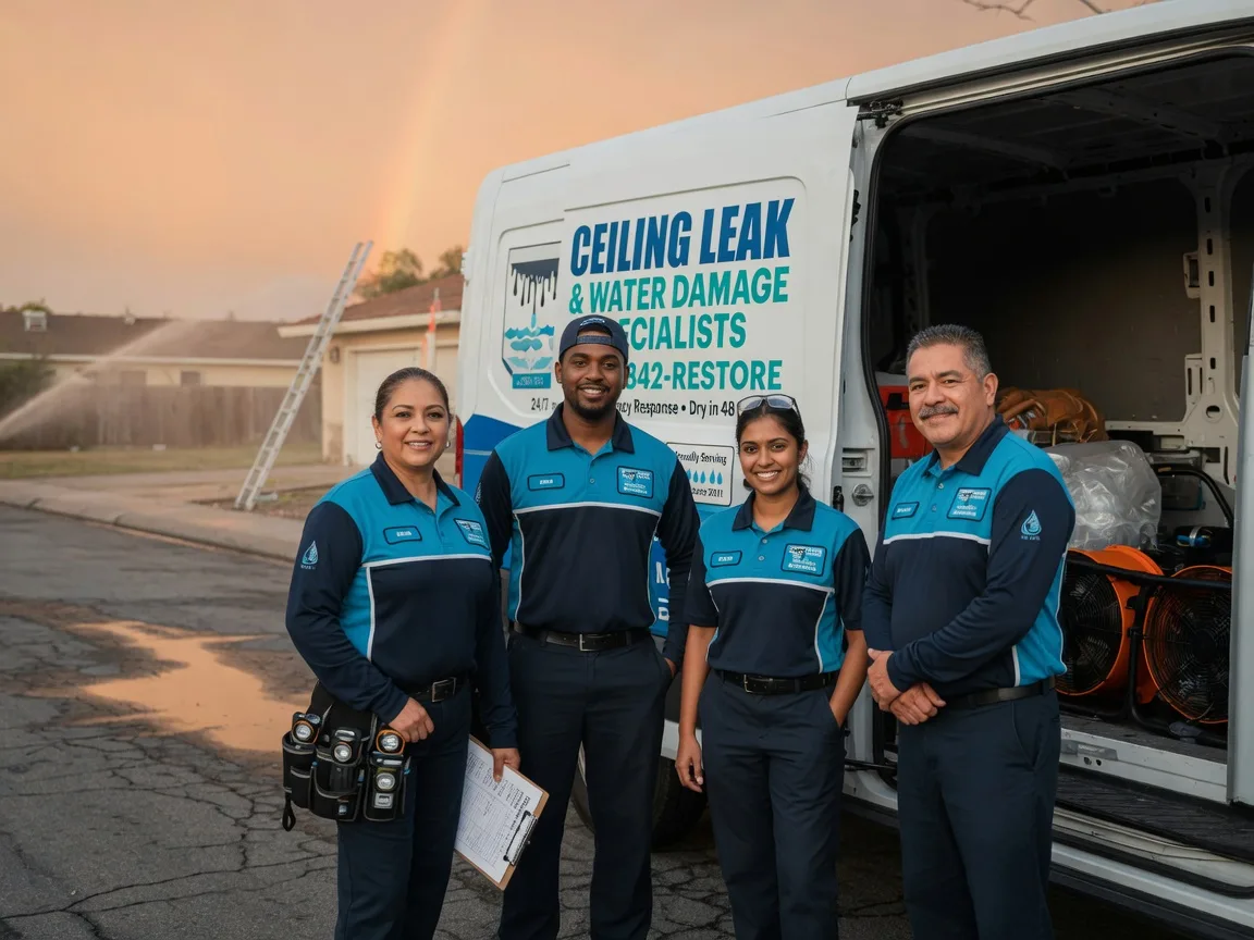 Ceiling Leak Cleanup company in Chesterfield, NJ